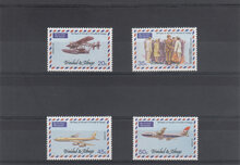 Trinidad & Tobago 1977. 5Oth Anniv of Airmail Service SG 503-506 MNH