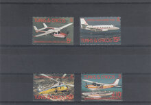 Turks & Caicos 1982. Aircraft SG 716-719 MNH