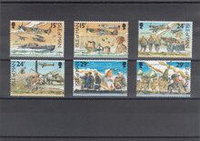 Isle of Man 1990. 50th Anniv of Battle of Britain SG 449-454 MNH