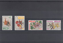 Netherlands Antilles 1978. Flora of Netherlands Antilles SG 664-667 MNH