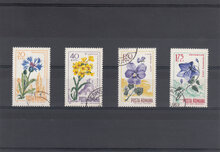 Romania 1967. Carpathian Flora USED