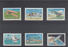 St. Thomas & Prince 1979. History of Aviation MNH