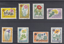 Romania 1961. Centenary of Bucharest Botanical Gardens SG 2866-2873 USED