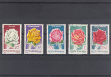 Romania 1970. Roses SG 3750-3754 USED