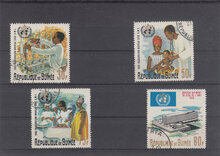 Guinea 1967. Inauguration of W.H.O. Headquarters, Geneva SG 574-577 USED