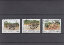 Laos 1996. Ox-carts SG 1517-1519 USED