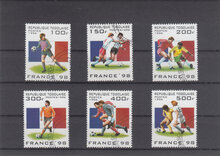 Togo 1996. Football France 98 USED