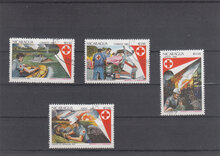 Nicaragua 1983. Red Cross SG 2482-2484 USED