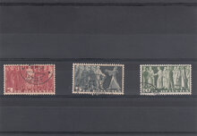 Switzerlands 1938. Parliament SG 388-390 USED