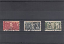 Switzerlands 1938. Parliament SG 388-390 USED