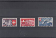 Switzerlands 1939. National Exhibition, Zurich SG 391G-393G USED