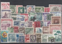 Chile 45 Different Stamps Lot