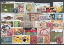 Cuba 34 Different Stamps Lot