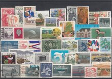 Canada 40 Different Stamps Lot