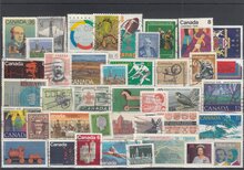 Canada 41 Different Stamps Lot