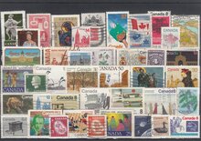 Canada 41 Different Stamps Lot