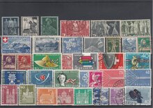 Switzerland 36 Different Stamps Lot