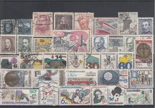 Czechoslovakia 35 Different Stamps Lot