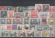 Czechoslovakia 37 Different Stamps Lot