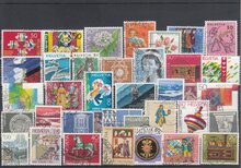 Switzerland 37 Different Stamps Lot