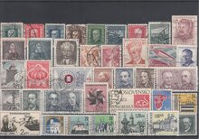 Czechoslovakia 38 Different Stamps Lot