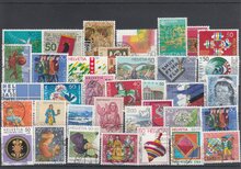 Switzerland 36 Different Stamps Lot