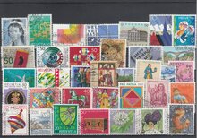 Switzerland 36 Different Stamps Lot