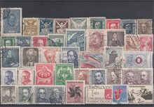 Czechoslovakia 40 Different Stamps Lot