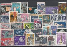 Space 30 Different Stamps Lot