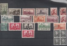 Saar 20 Pcs Stamps Lot