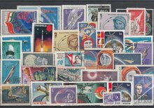 Space 30 Different Stamps Lot