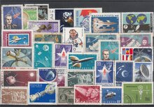 Space 30 Different Stamps Lot