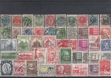 Denmark 44 Different Stamps Lot