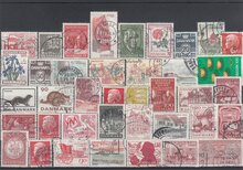 Denmark 39 Different Stamps Lot