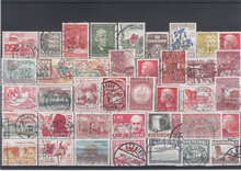 Denmark 39 Different Stamps Lot