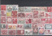 Denmark 38 Different Stamps Lot