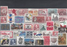 Denmark 38 Different Stamps Lot