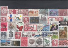 Denmark 39 Different Stamps Lot