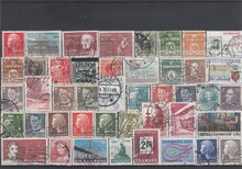 Denmark 44 Different Stamps Lot