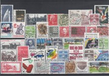 Denmark 40 Different Stamps Lot