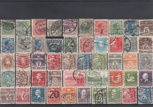 Denmark 49 Different Stamps Lot