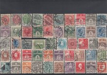 Denmark 50 Different Stamps Lot