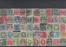 Denmark 50 Different Stamps Lot