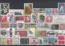 Denmark 39 Different Stamps Lot