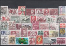 Denmark 38 Different Stamps Lot