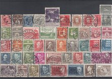 Denmark 46 Different Stamps Lot