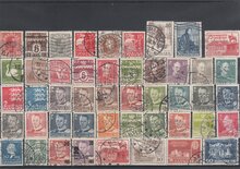 Denmark 47 Different Stamps Lot