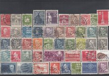 Denmark 46 Different Stamps Lot