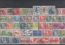 Denmark 43 Different Stamps Lot