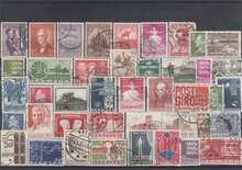 Denmark 42 Different Stamps Lot